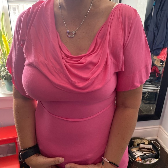 Barely worn, beautiful Vivienne Westwood Red Label dress in hot pink. - Picture 4 of 4